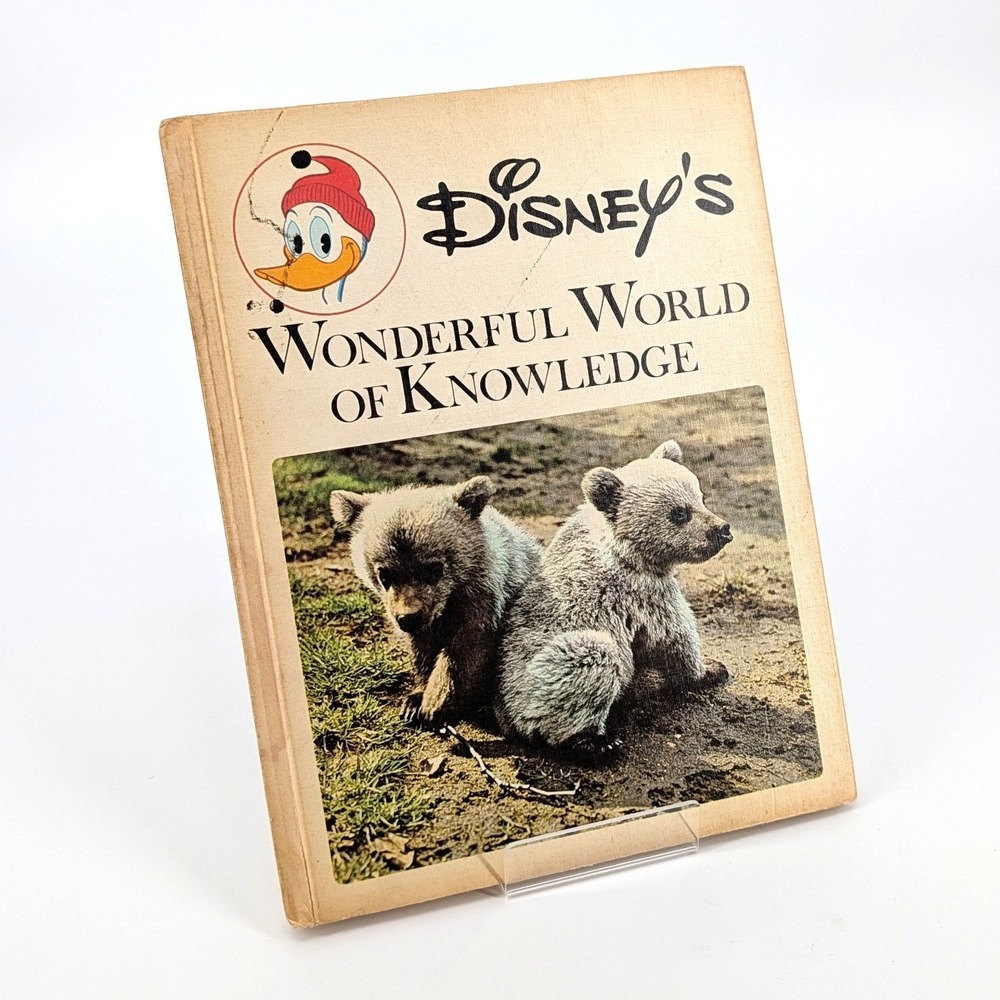Disney Wonderful World of Knowledge Vol 1 Vintage 1971 Nature Animals Book
